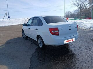 2018 Lada (ВАЗ) Granta I Рестайлинг, белый, 370000 рублей, вид 4
