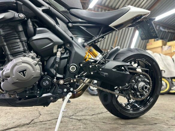 2022 Triumph Speed Triple, белый, 1550000 рублей - вид 14