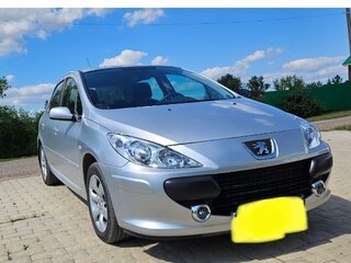 2007 Peugeot 307 I Рестайлинг, серебристый, 420000 рублей, вид 1