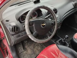 2008 Chevrolet Aveo I Рестайлинг, красный, 240000 рублей, вид 2