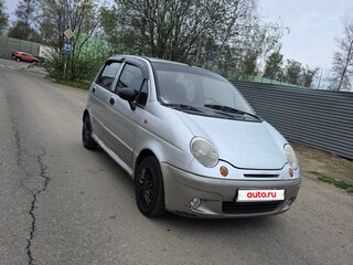2010 Daewoo Matiz Best I Рестайлинг, серебристый, 174000 рублей, вид 3