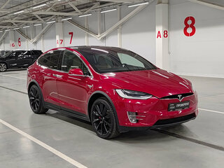 2016 Tesla Model X P90D I, красный, 3850000 рублей, вид 3