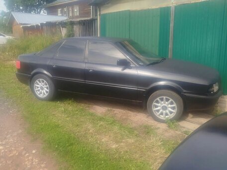1993 Audi 80 V (B4), синий, 180000 рублей, вид 2