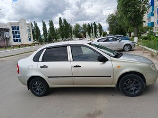 2008 Lada (ВАЗ) Kalina I, жёлтый, 350000 рублей, вид 2