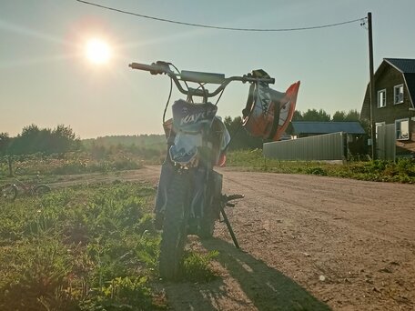 2023 Kayo Mini KMB YX125EM, фиолетовый, 55000 рублей, вид 1