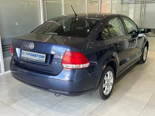 2014 Volkswagen Polo V, синий, 615000 рублей, вид 4