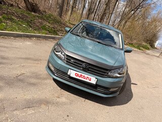2019 Volkswagen Polo V Рестайлинг, голубой, 1050000 рублей, вид 3