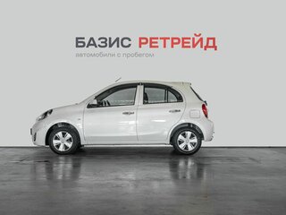 2016 Nissan March IV (K13) Рестайлинг, белый, 779000 рублей, вид 5