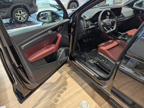 2025 Audi Q5 L 45 TFSI II (FY) Рестайлинг, чёрный - вид 10