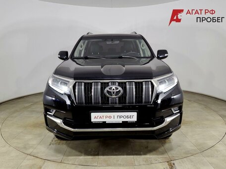 2020 Toyota Land Cruiser Prado 150 Series Рестайлинг 2, чёрный, 4330000 рублей, вид 2