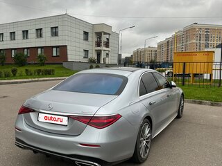 2021 Mercedes-Benz S-Класс 500 4MATIC VII (W223), серебристый, 8550000 рублей, вид 4