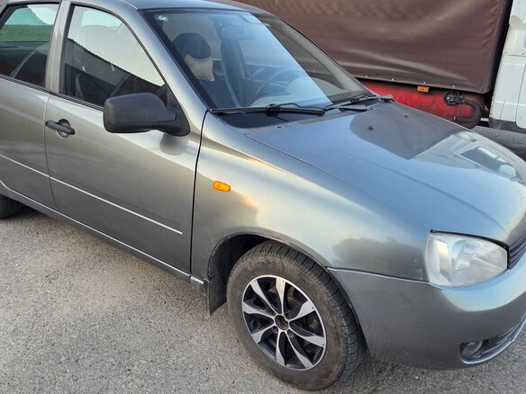 2010 Lada (ВАЗ) Kalina I, серый, 175000 рублей - вид 6