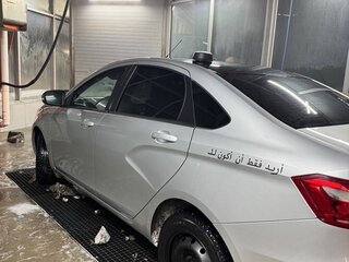 2016 Lada (ВАЗ) Vesta I, серебристый, 620000 рублей, вид 4