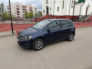 2016 Volkswagen Golf Sportsvan I, синий, 1500000 рублей, вид 2