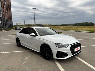 2022 Audi A4 45 TFSI V (B9) Рестайлинг, белый, 3100000 рублей, вид 3