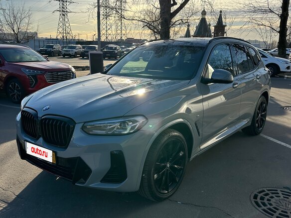 2022 BMW X3 30i xDrive III (G01) Рестайлинг, серебристый, 3200000 рублей - вид 2