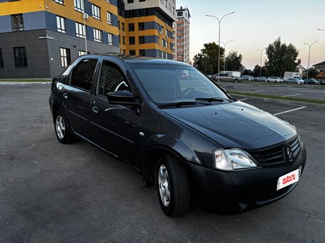 2006 Renault Logan I, серый, 185000 рублей, вид 2