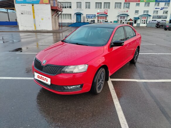 2017 Skoda Rapid I Рестайлинг, пурпурный - вид 6