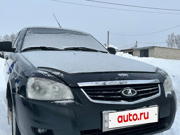2013 Lada (ВАЗ) Priora I Рестайлинг, зелёный, 400000 рублей - вид 5