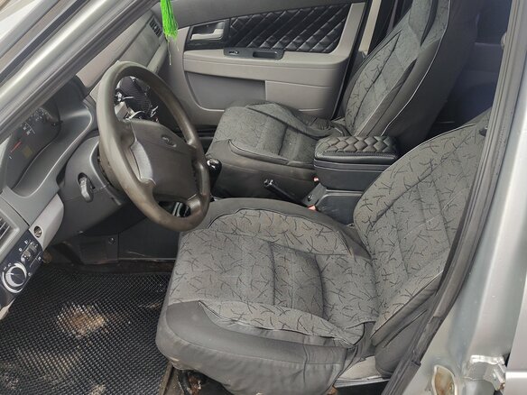 2008 Lada (ВАЗ) Priora I, серебристый, 170000 рублей - вид 6