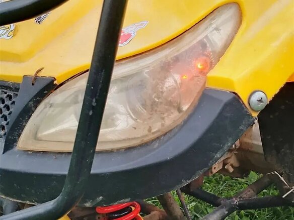 2014 Armada ATV 110, жёлтый, 43000 рублей - вид 2