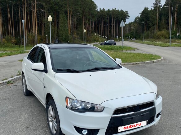 2007 Mitsubishi Lancer X, синий, 515000 рублей - вид 4