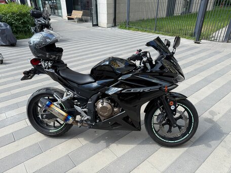 2016 Honda CBR 400R, чёрный, 410000 рублей, вид 3