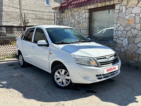 2013 Lada (ВАЗ) Granta I, белый, 399999 рублей, вид 1
