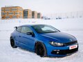 2010 Volkswagen Scirocco III, синий, 1440000 рублей - вид 3
