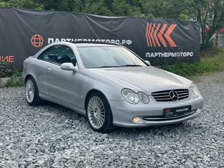 2002 Mercedes-Benz CLK-Класс 200 II (W209), серебристый, 579000 рублей, вид 3