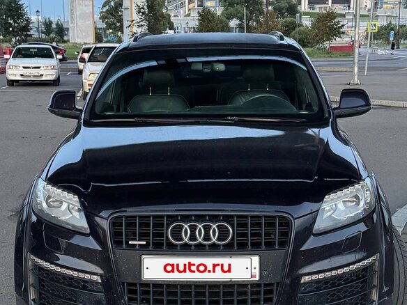 2012 Audi Q7 I (4L) Рестайлинг, чёрный, 3600000 рублей - вид 2