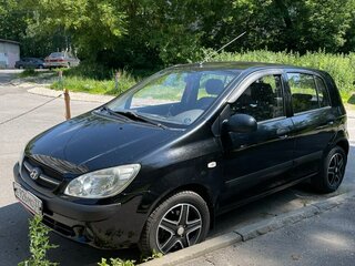 2010 Hyundai Getz I Рестайлинг, чёрный, 525000 рублей, вид 2