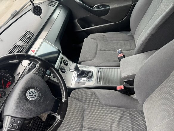 2007 Volkswagen Passat B6, чёрный, 535000 рублей - вид 7