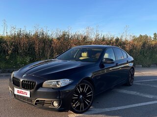 2014 BMW 5 серии 520d VI (F10/F11/F07) Рестайлинг, синий, 2200000 рублей, вид 1