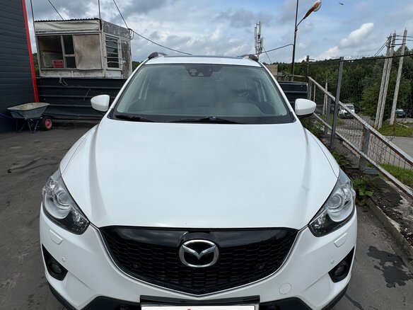 2013 Mazda CX-5 I, белый - вид 1