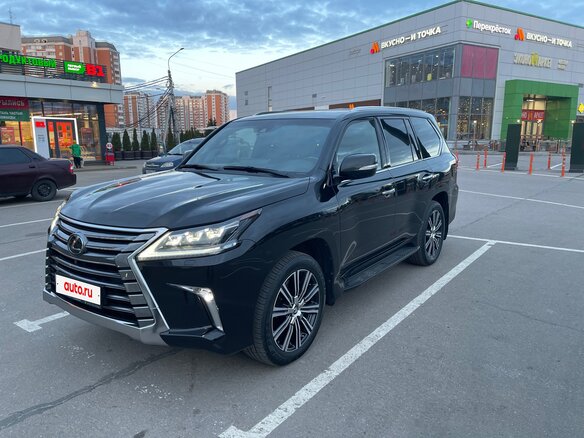 2020 Lexus LX 570 III Рестайлинг 2, чёрный, 13000000 рублей