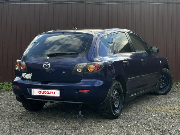 2006 Mazda 3 I (BK) Рестайлинг, синий, 329777 рублей - вид 5