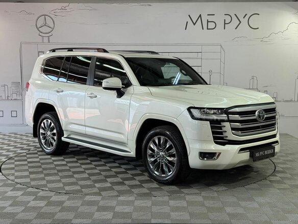 2024 Toyota Land Cruiser 300 Series, белый - вид 5