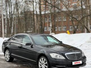2007 Mercedes-Benz S-Класс 350 Long V (W221), чёрный, 1200000 рублей, вид 4