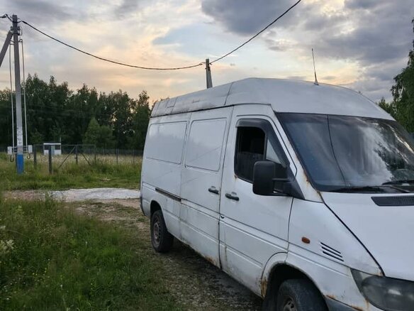 2002 Mercedes-Benz Sprinter, белый, 480000 рублей - вид 7