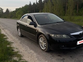 2007 Mazda 6 I (GG) Рестайлинг, чёрный, 410000 рублей, вид 3