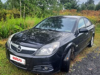 2008 Opel Vectra C Рестайлинг, чёрный, 830000 рублей, вид 1