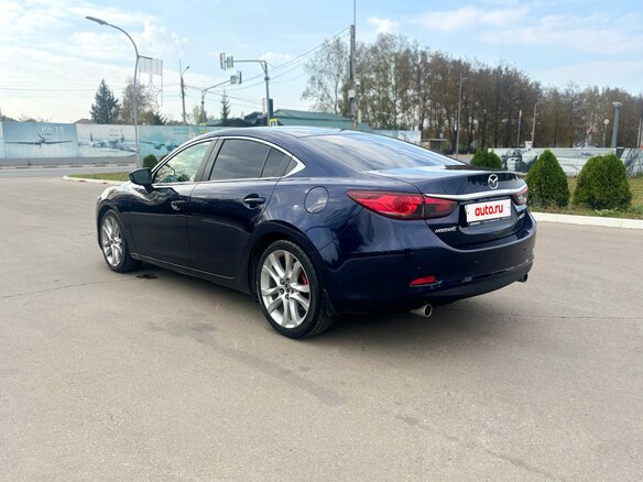 2013 Mazda 6 III (GJ), синий, 1580000 рублей - вид 3