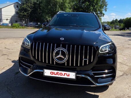 2020 Mercedes-Benz GLS 580 II (X167), чёрный, 11500000 рублей, вид 2
