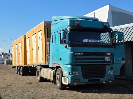 2004 DAF 95XF, синий, 2300000 рублей, вид 4
