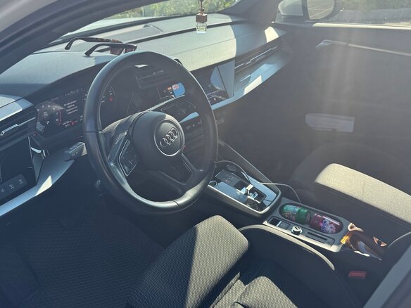 2022 Audi A3 Sportback 35 TFSI IV (8Y), белый, 2600000 рублей - вид 6