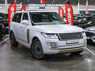 2019 Land Rover Range Rover Long IV Рестайлинг, синий, 5490000 рублей, вид 5