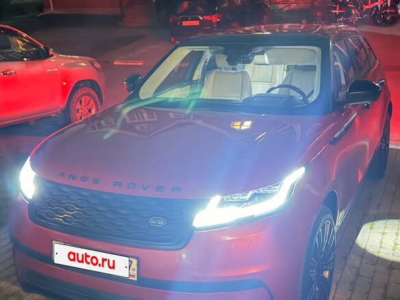 2018 Land Rover Range Rover Velar I, красный - вид 3