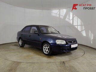 2008 Hyundai Accent ТагАЗ II, синий, 310000 рублей, вид 3