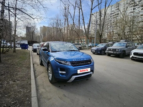 2013 Land Rover Range Rover Evoque 6-speed I, синий, 2290000 рублей, вид 2